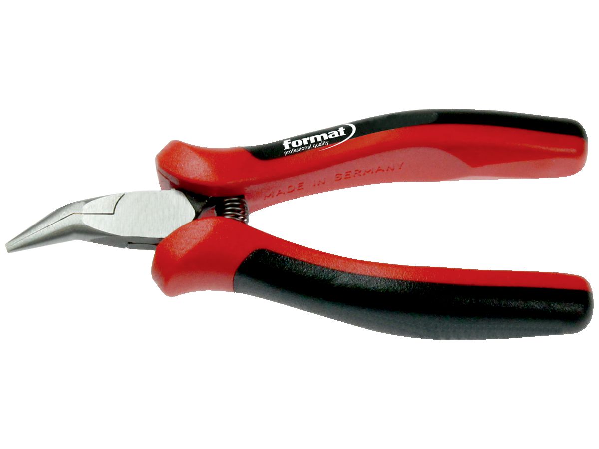 Electrician's plier-ptd. 130mm curved FORMAT