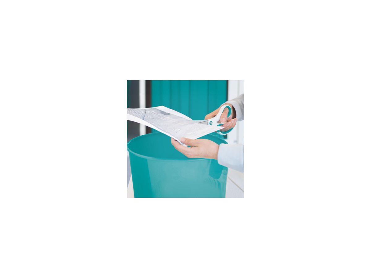 Leitz Papierkorb WOW 52781051 15l PS eisblau