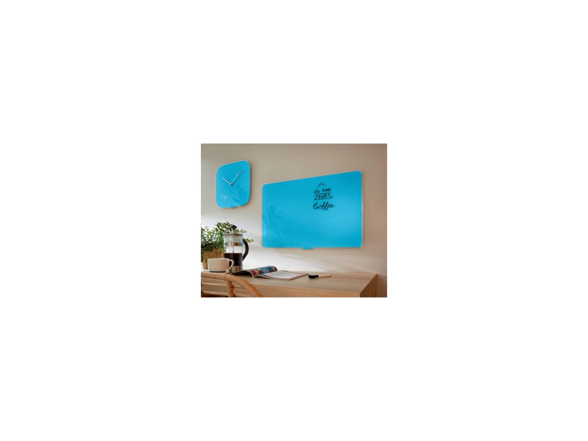 Leitz Whiteboard Cosy 70430061 Glas 80x60cm blau