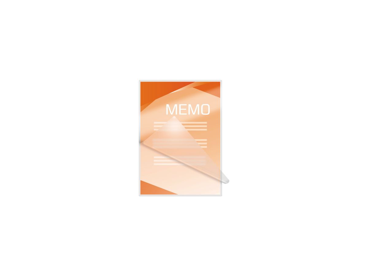 GBC Folientasche DocumentPouch 3200749 DIN A5 125mic 100 St./Pack.