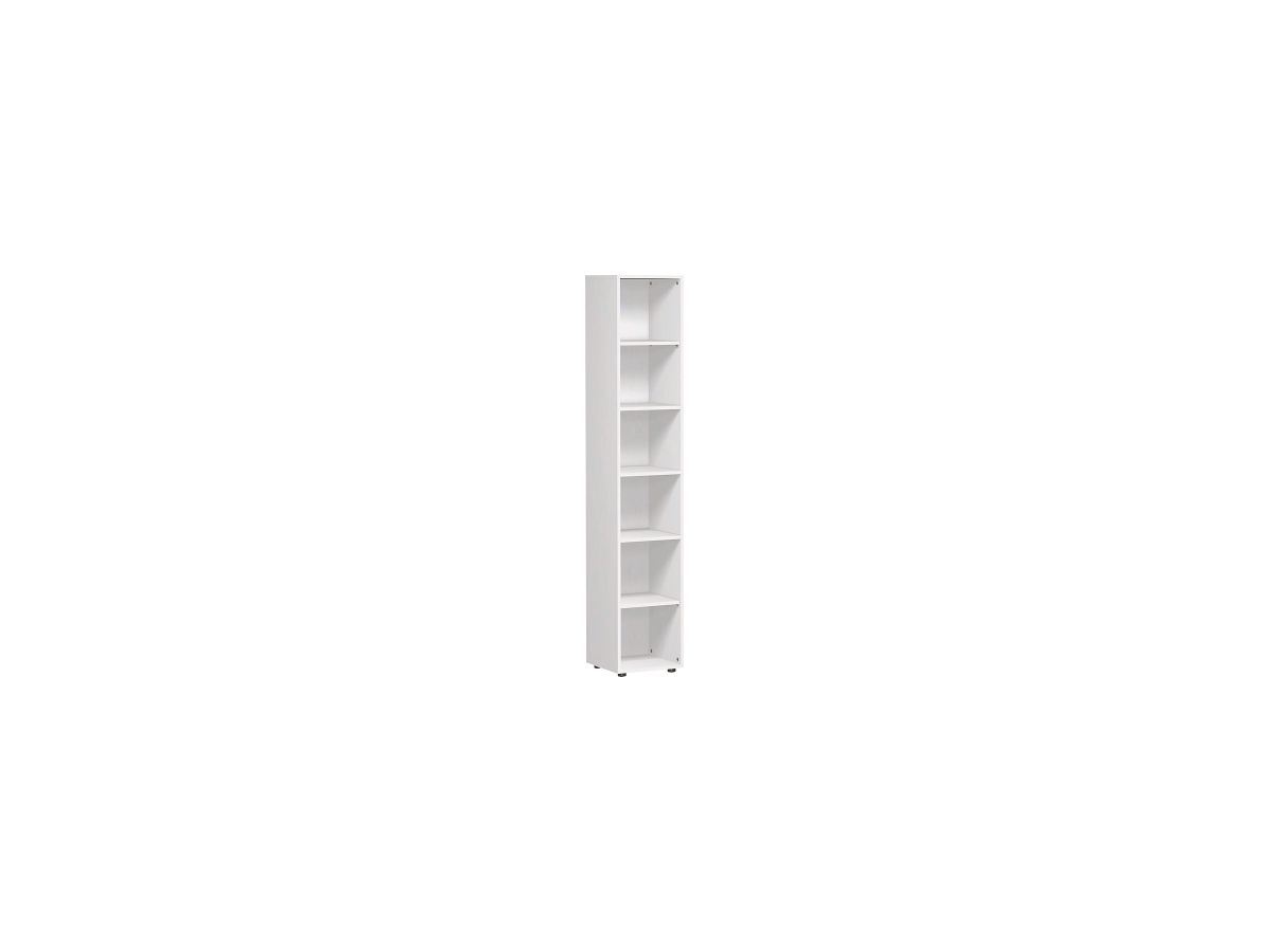 Geramöbel Regal Mailand S-346001-W 40x40x216 cm weiß