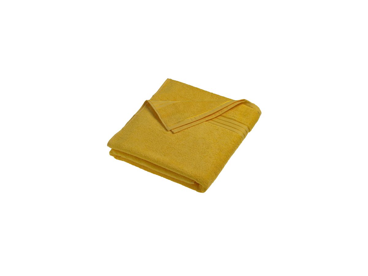 mb Bath Sheet MB424 100%BW, gold-yellow, Größe one size