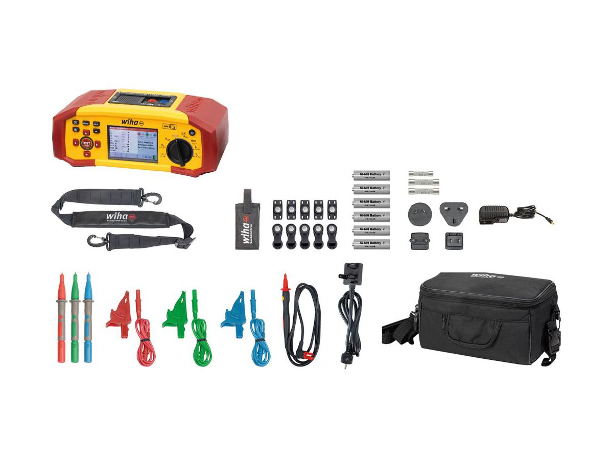 WIHA Installationstester Set MFT one mit Zubehör in Tasche