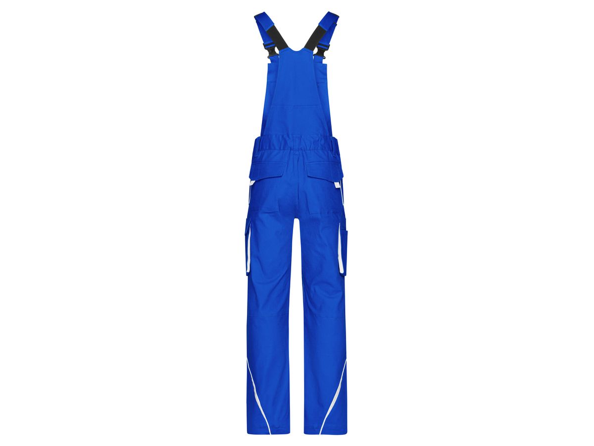 JN Funktionelle Latzhose JN848 royal/white, Größe 54