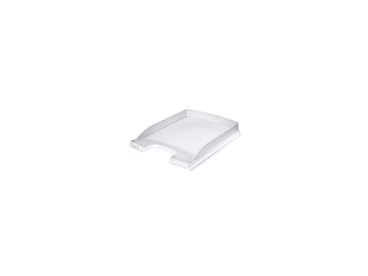 Leitz Briefablage Flach Plus 52370003 DIN A4 stapelbar PS frost