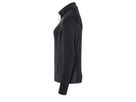 JN Ladies' Structure Fleece Jacket JN783 black/carbon, Größe XXL