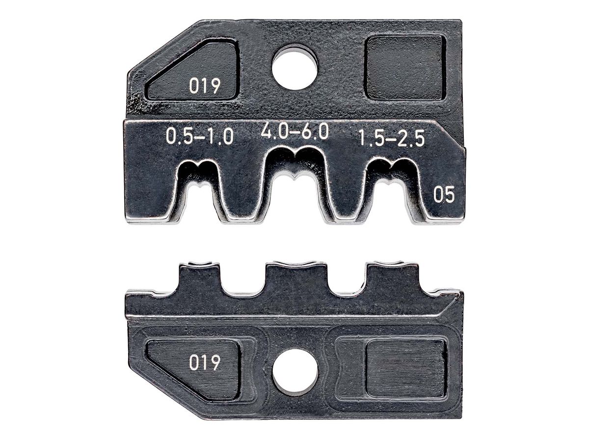 KNIPEX 97 49 05 Crimpeinsatz f. unisol. offene Steckverbinder 48 + 63 mm