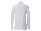 JN Ladies' Sports Shirt Longsleeve JN497 white/bright-green, Größe L