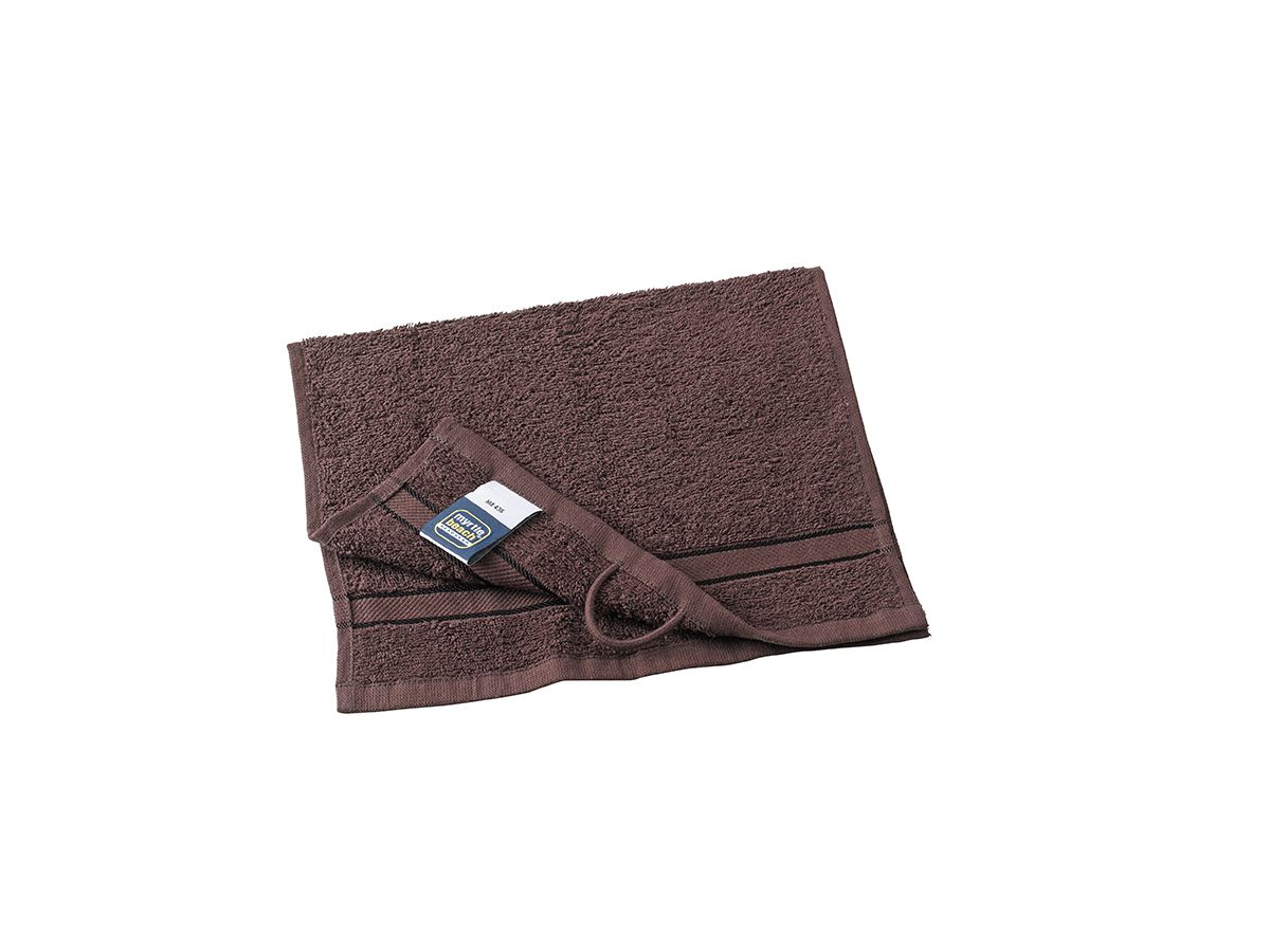 mb Guest Towel MB436 100%BW, chocolate, Größe 30 x 50 cm