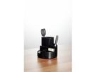 MAUL Stifteköcher 4117690 14x12,5cm rund 6Fächer Kunststoff schwarz