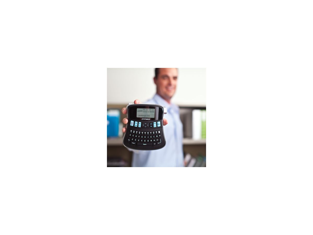 DYMO Beschriftungsgerät LabelManager 210D S0784470 sw/si