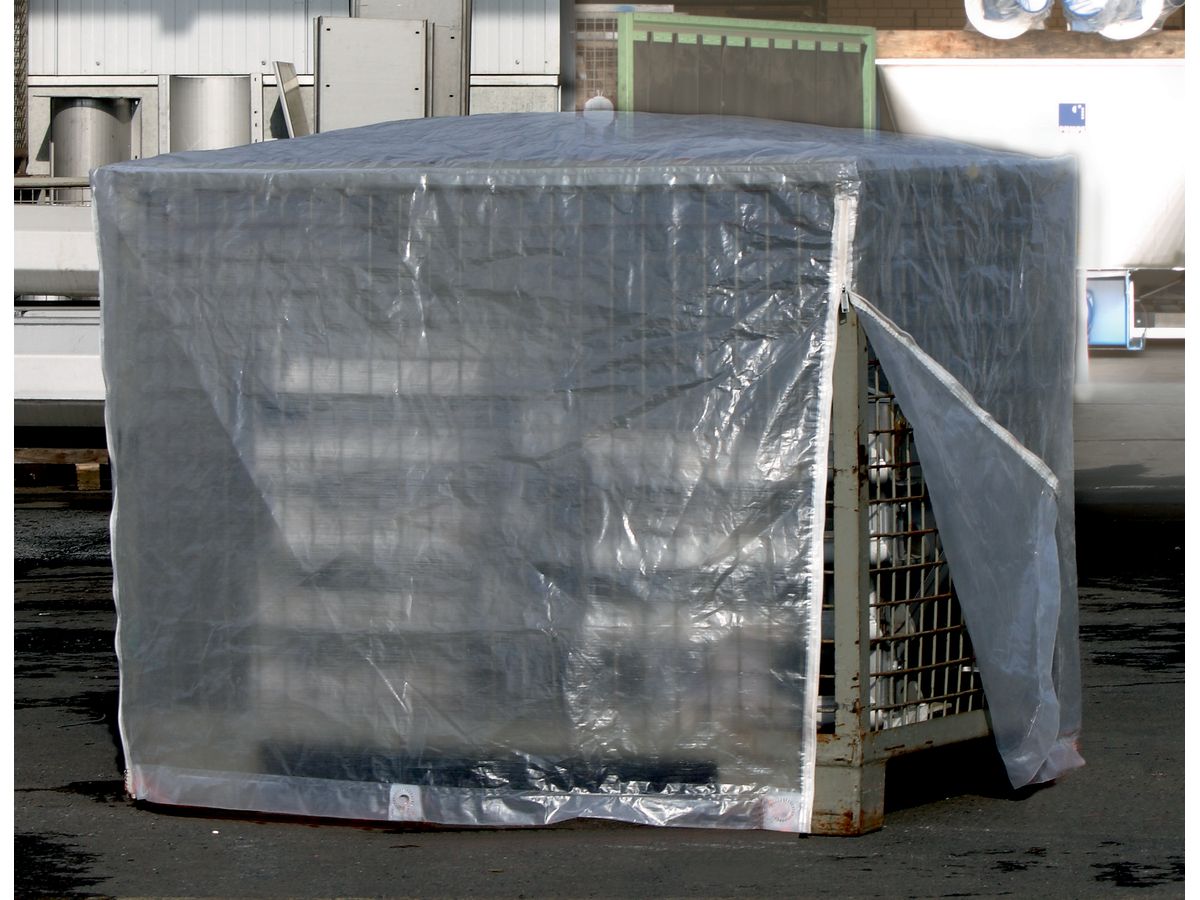 Abdeckhaube - Gitterbox, Grün