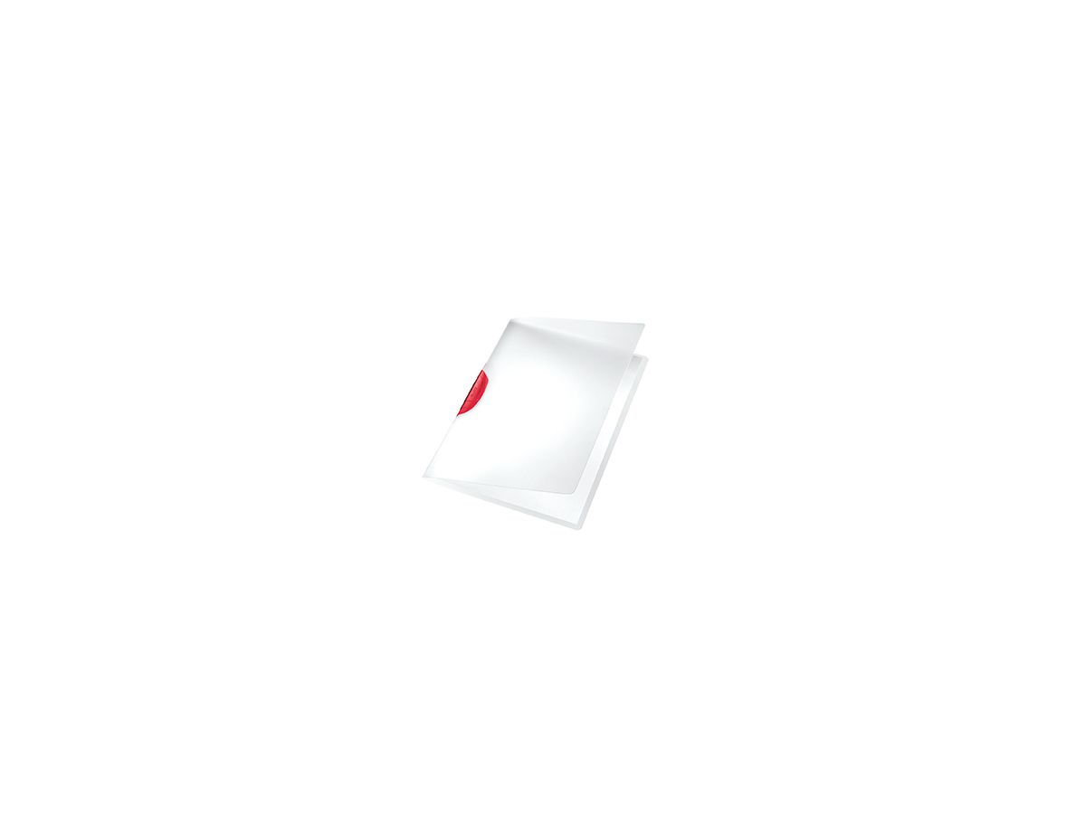Leitz Klemmmappe ColorClip 41750025 DIN A4 max. 30Blatt PP rot