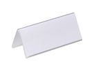 DURABLE Tischnamensschild 805019 150x61/122mm tr 25 St./Pack.