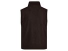 JN Fleece Vest JN045 100%PES, brown, Größe L
