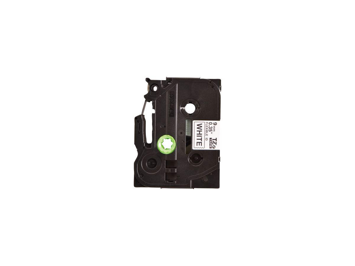 P-touch Schriftbandkassette TZEFX221 9mm sw auf ws