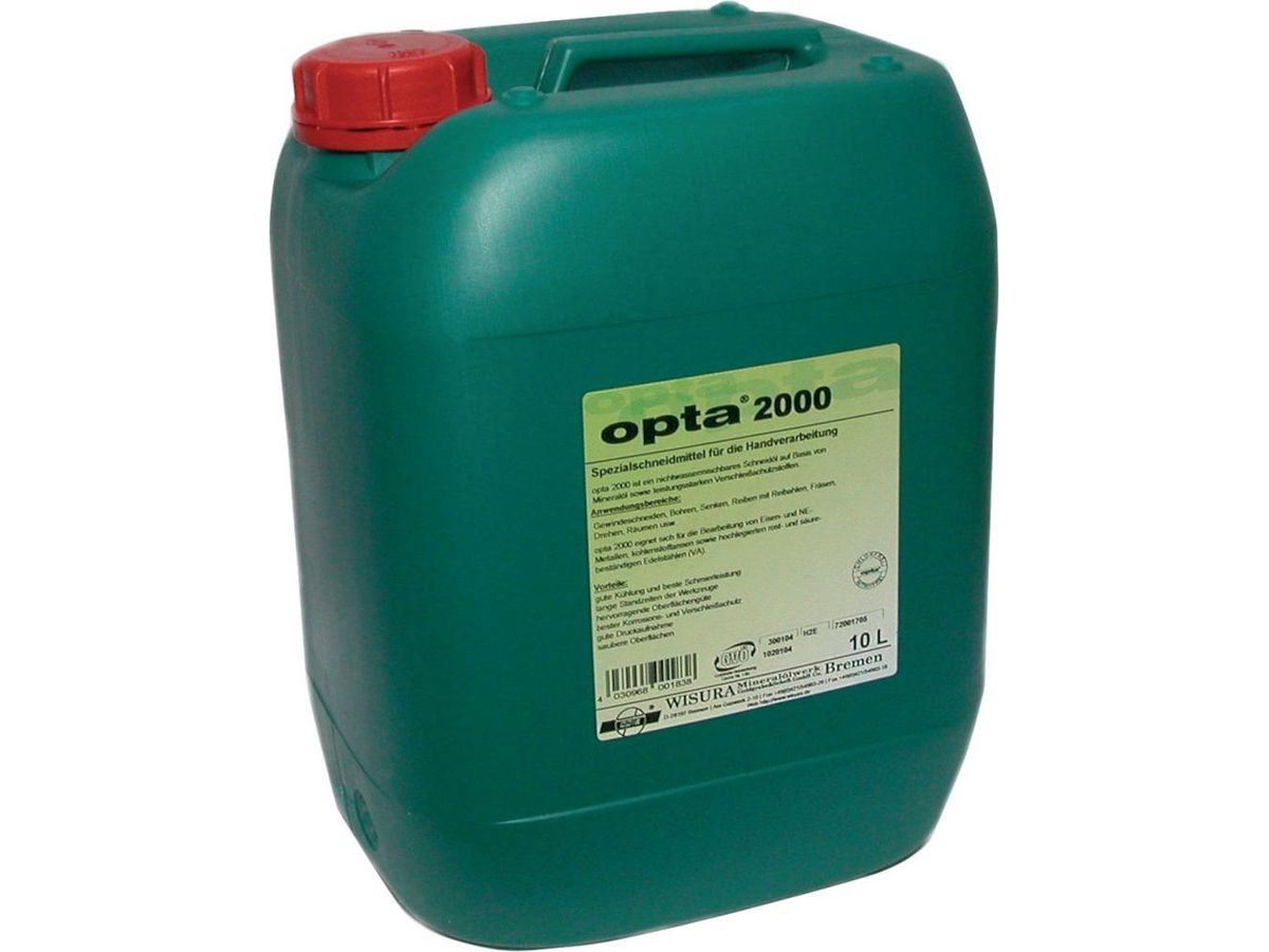 OPTA Cut 2000 Hochleistungs-Schneidöl 10 liter Kanister
