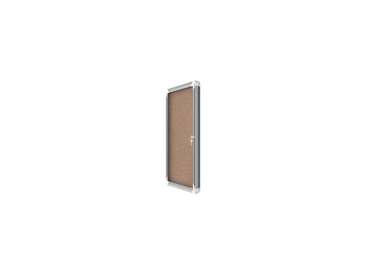 Nobo Schaukasten 1902561 Innen 4xA4 Korkrückwand br