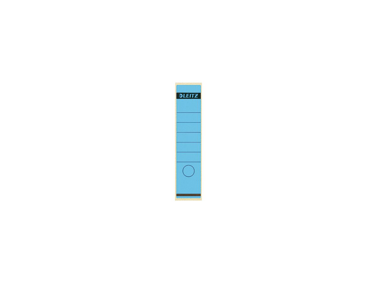 Leitz Ordneretikett 16400035 lang/breit Papier blau 10 St./Pack.