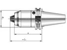 CNC drill chuck D69871 IC 1-16mm SK40 FORMAT