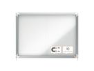 Nobo Schaukasten 1902569 97,2x69,2x 5,4cm innen 8 x DIN A4 weiß/silber