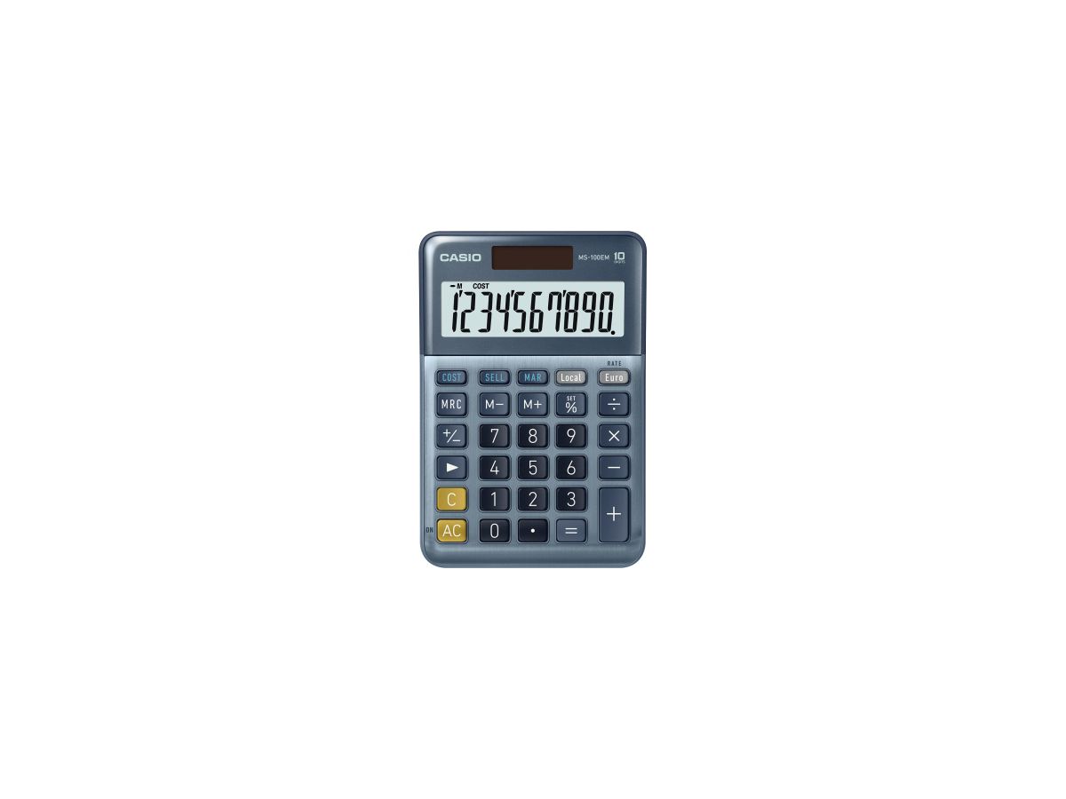 CASIO Tischrechner MS-100EM