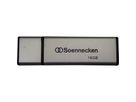 Soennecken USB-Stick 71613 2.0 16GB schwarz/silber
