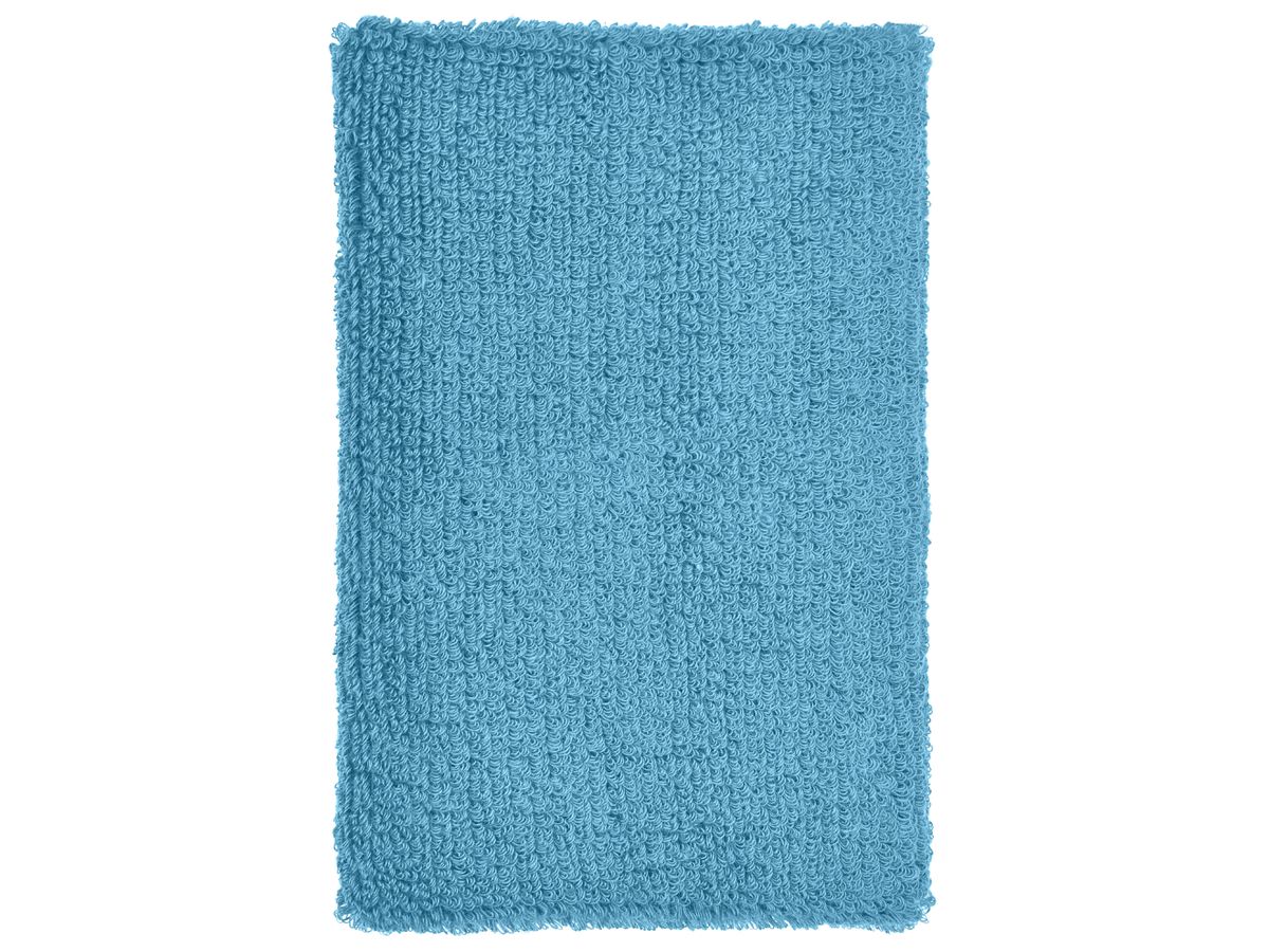 MB Sporty Wristband MB044 80%BW/20%EL, light-blue, Größe one size