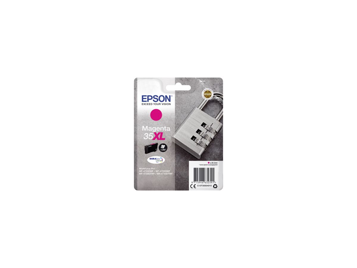 Epson Tintenpatrone C13T35934010 35XL 20,3ml magenta