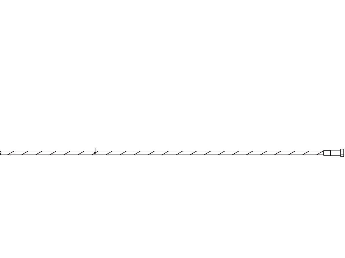 Drahtführungsspirale blank, 3 Meter 2,0/4,5-3,40
