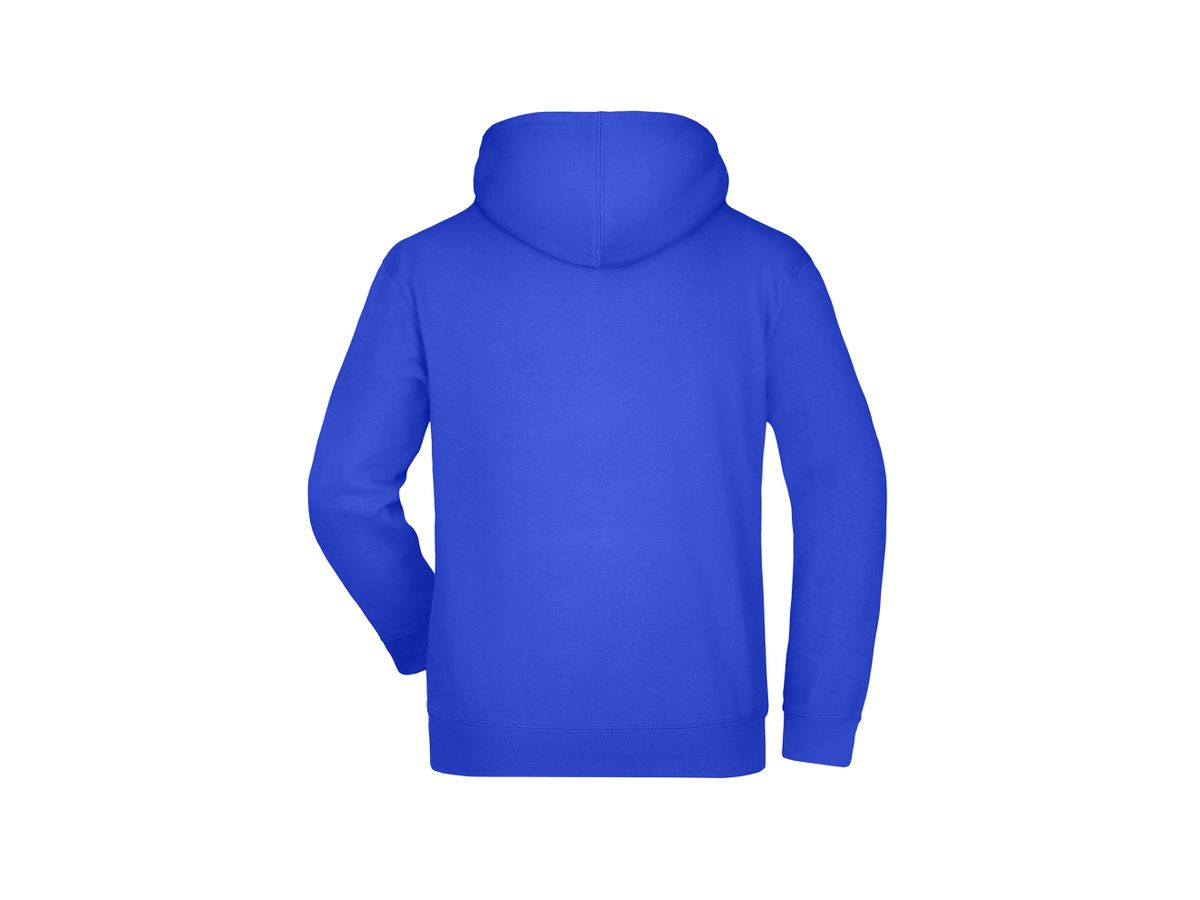 JN Hooded Sweat JN047 80%BW/20%PES, royal, Größe M