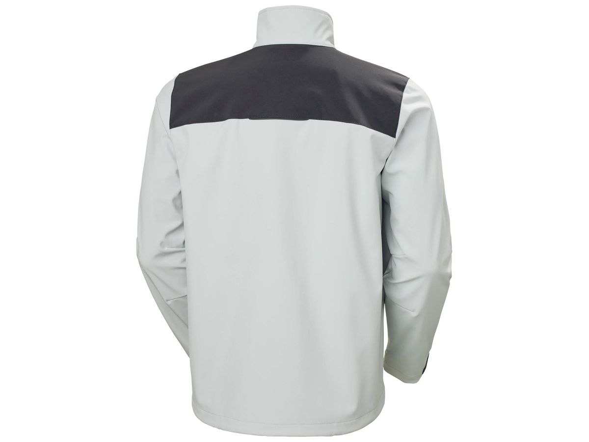 HELLY HANSEN Manchester Softshell-Jacke 74085 Gr. XS GREY FOG/EBONY