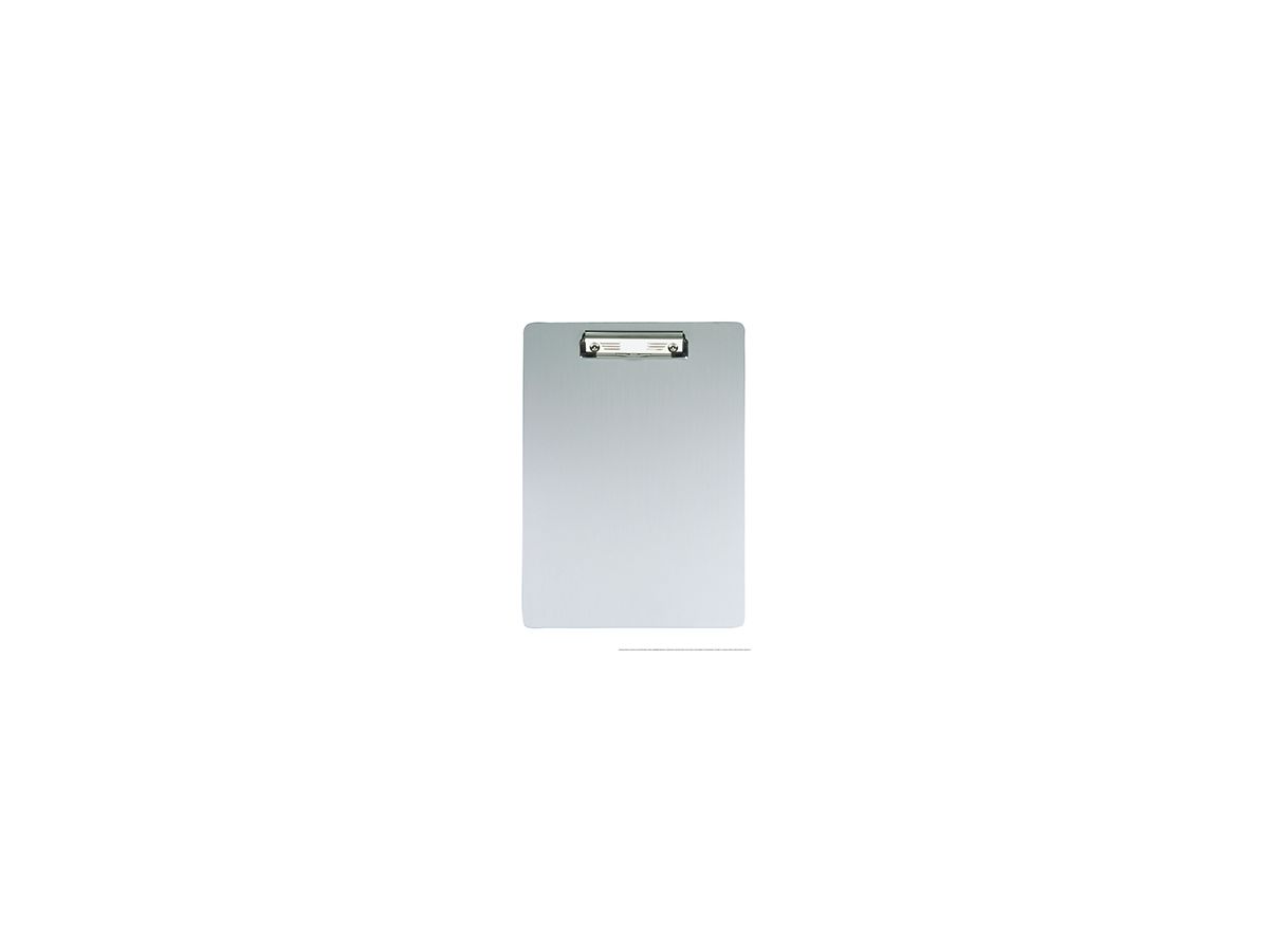 A4 Schreibplatte Alu m. Bügelklemme