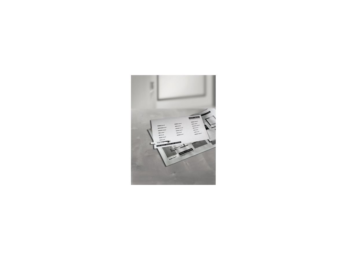 Avery Zweckform Inkjet-Folie 3480 210x297mm transparent 100 St./Pack.