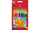 Faber-Castell Buntstift Jumbo 116501 dreikant sort. 12 St./Pack.