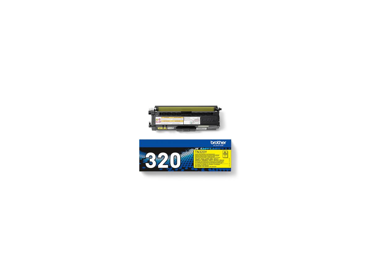 Brother Toner TN320Y 1.500Seiten gelb