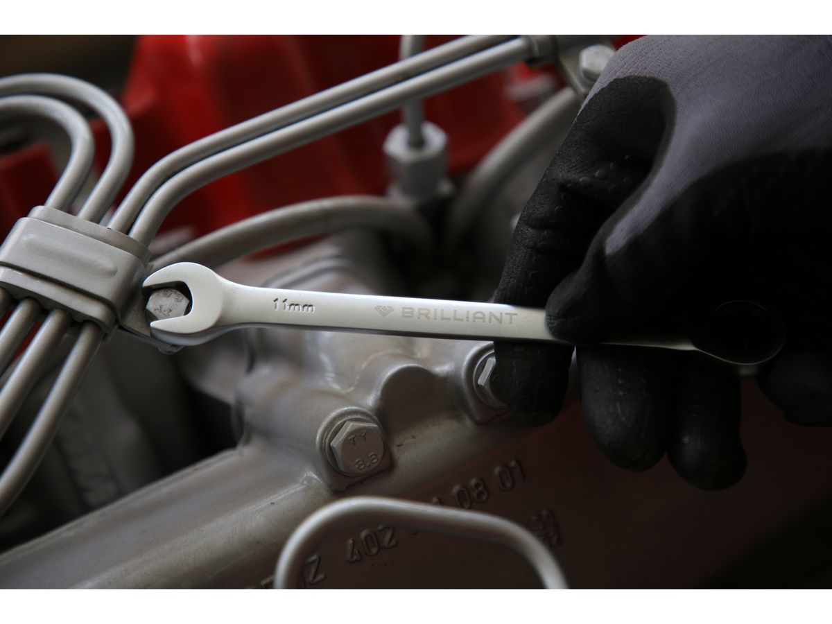 BRILLIANT TOOLS Ratschenringschlüssel, 11 mm