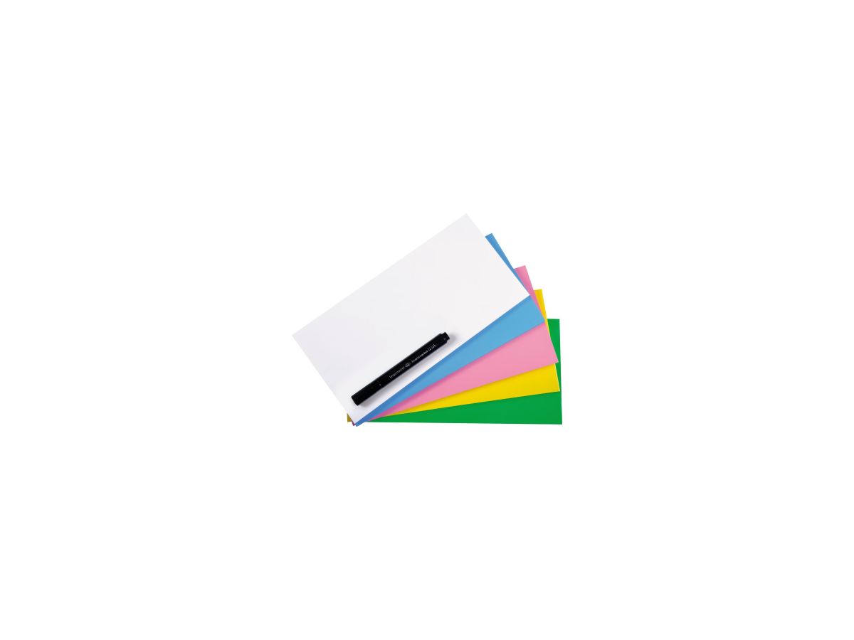 Legamaster Flipchartnotizen Magic Chart 7-159494 sort. 250 St./Pack.