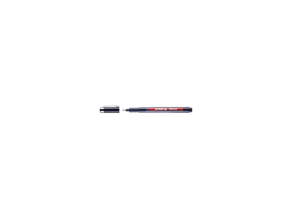 edding Feinschreiber 1800 profipen 4-180007001 0,7mm schwarz
