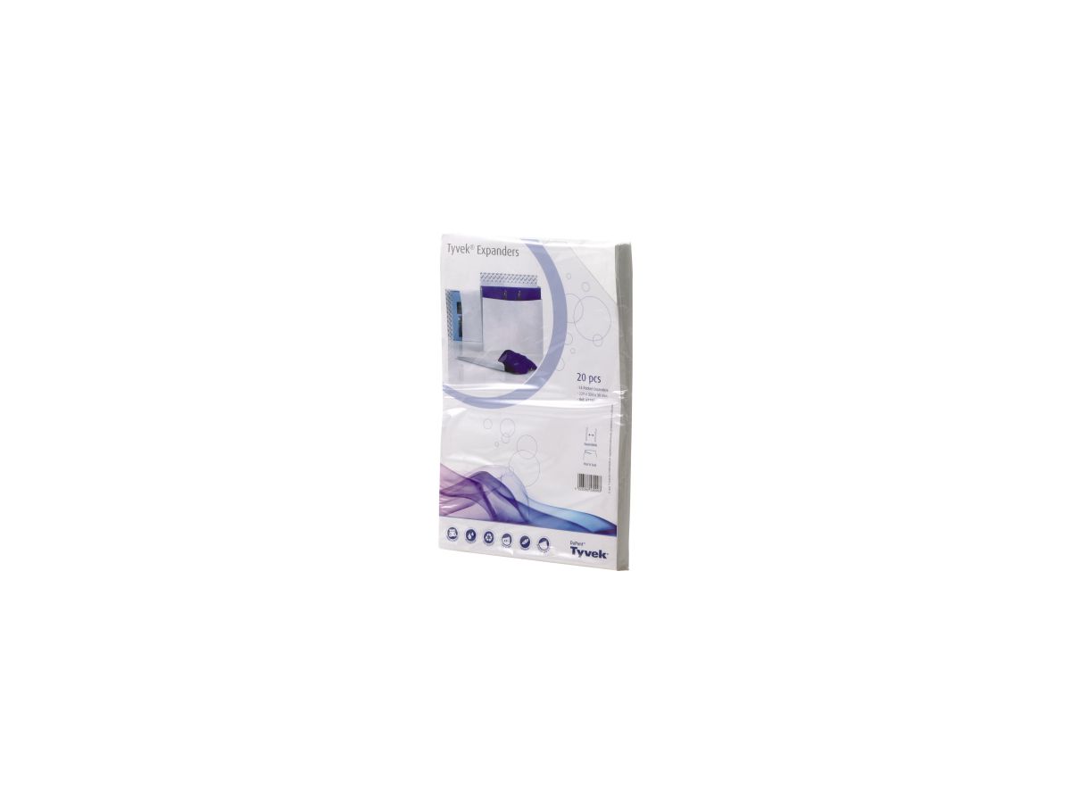 Tyvek Faltentasche 00067180 C4/38F 55g oF hk weiß 20 St./Pack.