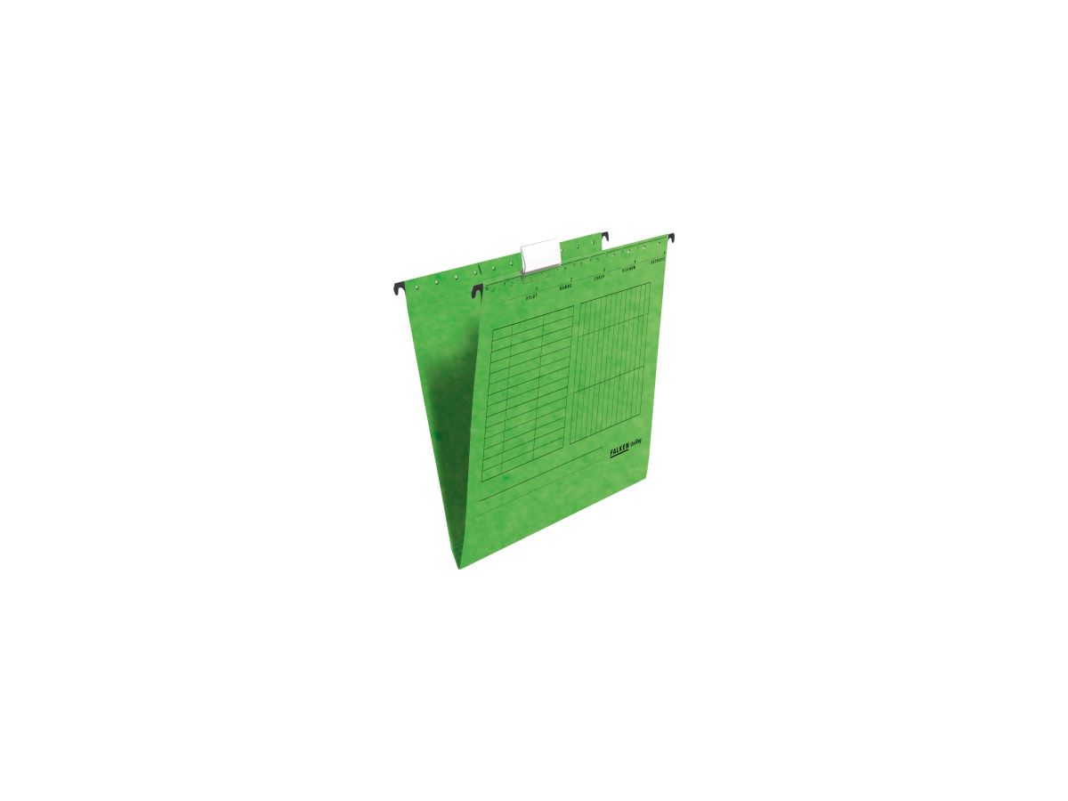 Falken Hängemappe 11287778 seitlich offen grün 5 St./Pack.