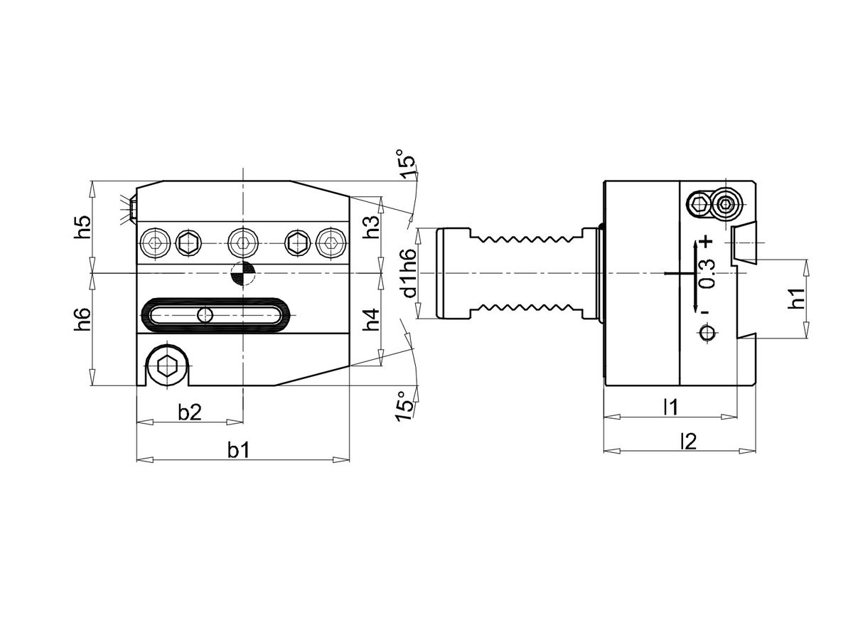 Abstechhalter IK AL/ARU
