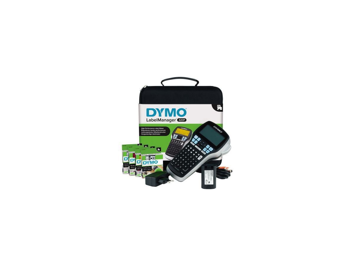 DYMO Beschriftungsgerät LabelManager 420PK S0915480 sw