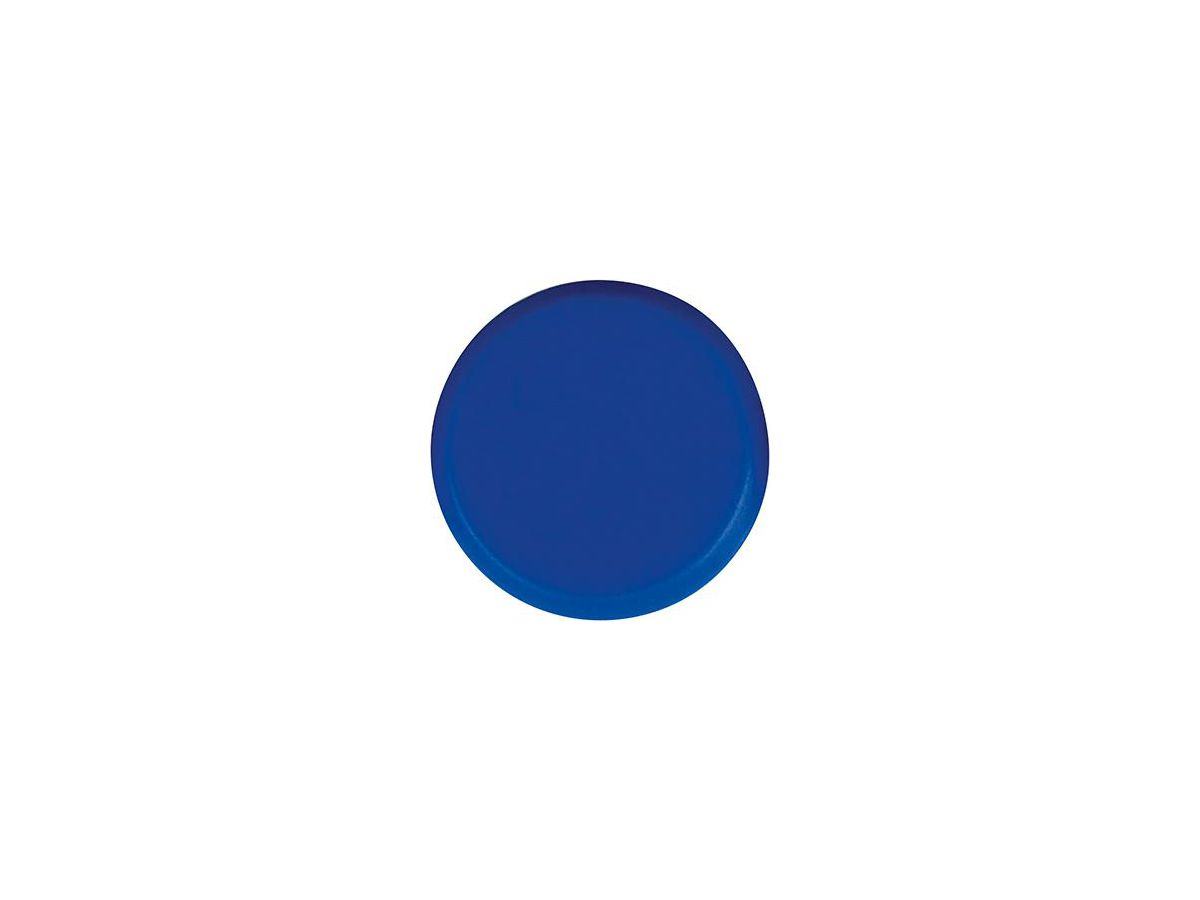 Organisationsmagnet rund blau 30mm         Eclipse