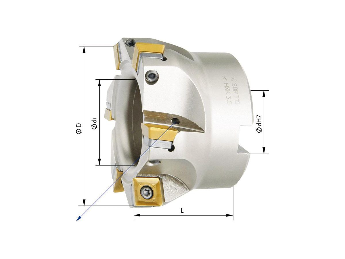 C. cutting head 90d w.IC D 80mm 6 teeth f.SDMT12