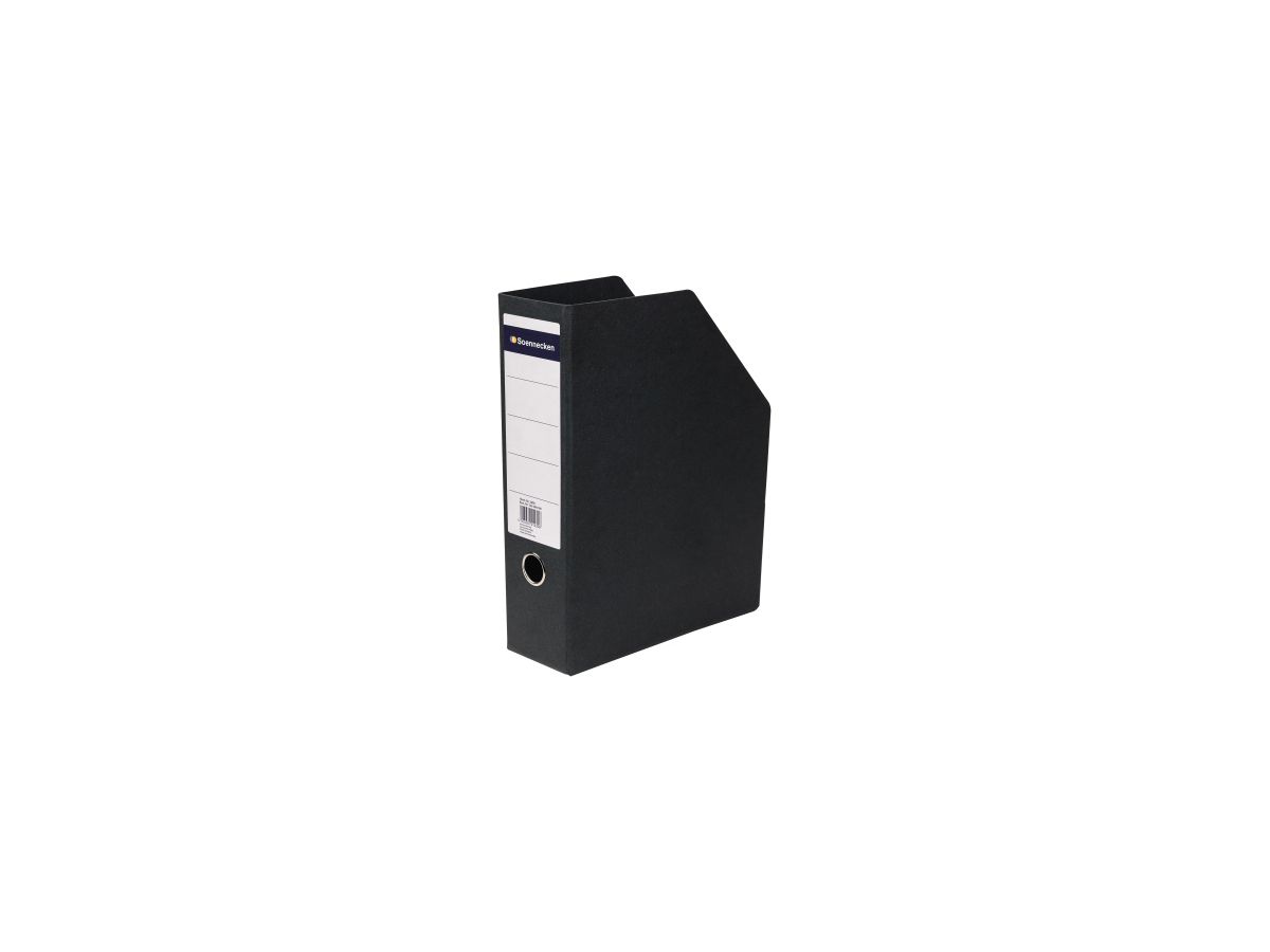 Soennecken Stehsammler 2000 DIN A4 hoch 85mm Hartpappe schwarz
