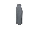 JN Men's Workwear Fleece Jacket JN842 100%PES, carbon/black, Größe 6XL