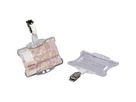 DURABLE Namenschild 811819 85x54mm transparent 25 St./Pack