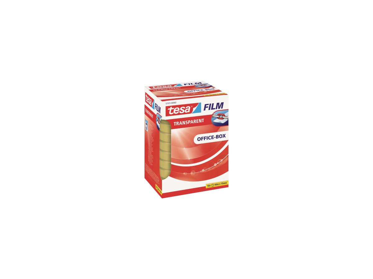 Tesa-Film 66m:15mm transpin Multibox 57372