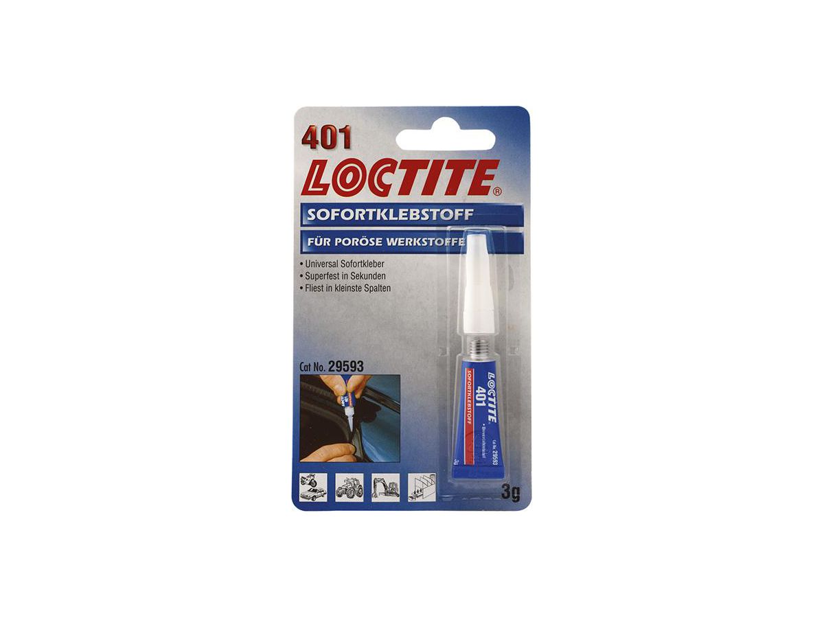 LOCTITE 401 3g BL inst. adhesive